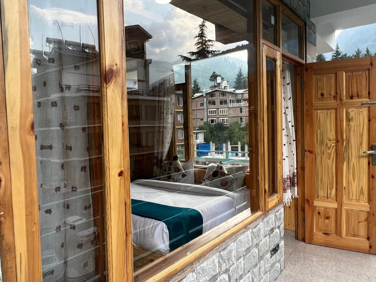מנאלי Hotel Mountain Majesty! Top-Rated Luxury Stay Amid Snowcapped Mountains With Balcony And Riverside Calm מראה חיצוני תמונה